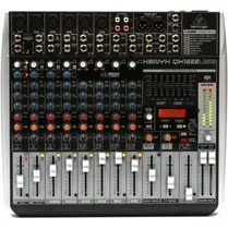 Mesa Som Behringer Xenyx Qx1222 Usb 12 Canais C/ Equalizador