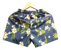 Short Baño Boardshorts Estampado Flor Marino | Moha (170303)