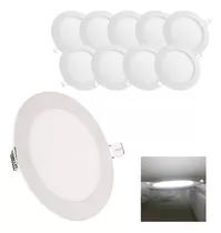 Lampara Panel Led Gypsum Empotrable 3w 6w 12w 18w 24w 48w