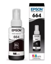 Tinta Epson T664 Negro | L110, L365, L565, L200, L210, L555