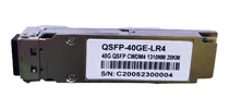 Gbic Qsfp Qsfp-40ge-lr4 Cisco Huawei 1310nm 40gb 20km Lc