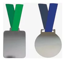 100 Medalhas Esportiva De Metal Para Personalizar+fita