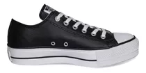 Zapatillas Converse Chuck Taylor De Cuero Con Plataforma