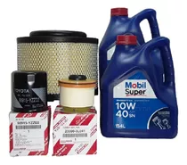 Kit Filtros + Aceite Mobil Toyota Hilux/sw4 2.5 3.0 Año 2011