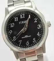 Reloj Feraud Men Lf200gn 100% Acero Cristal Duro 30m  Gemma