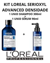 Kit Loreal Serioxyl Densidade Shampoo 300ml + Sérum 90ml