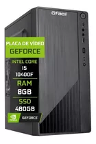 Computador Fácil Intel Core I5 10400f 8gb Ddr4 Ssd 480gb