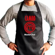 Delantal Personalizado Master Chef Tu Nombre Estampado