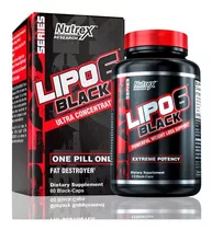 Termogenico Lipo 6 Black Ultra Concentrado 60 Caps Quemador