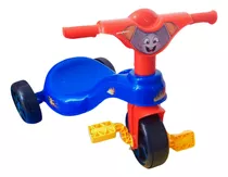 Triciclo Velotrol Motoca Infantil Fast Pedal Menino Azul