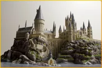 Action Figure Stl Diorama Castelo De Hogwarts
