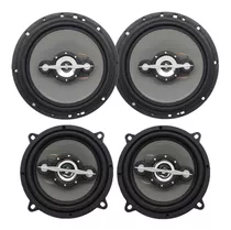 Alto Falantes Portas Dianteiras + Traseiras 280w Rms O Kit