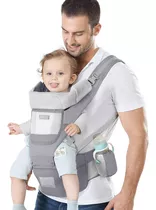 Mochila Porta Bebes Ergonómica Asiento Multifuncional 6 En 1