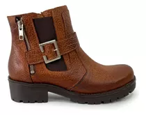  Borcegos Cuero Mujer Dama Botas Botinetas Gravagna 2553