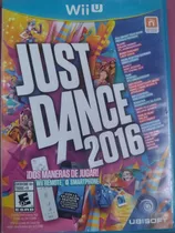 Just Dance 2016 Wiiu En Excelente Estado 
