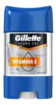 Gillette Hydra Gel Vitamina E Desodorante En Gel Hombre 82g Fragancia Vitamina E