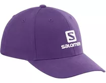 Gorras Salomon Logo Cap Unisex 16534 Violeta Envíos Al País