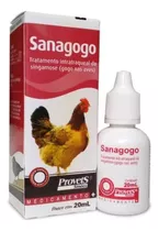 Sanagogo 20ml Tratamento Singamose Gogo Para Aves - Simões