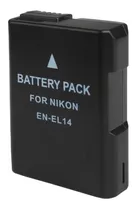 Batería P/ Nikon En-el14 P/ D3200 D3300 D5300 - Fc A/b