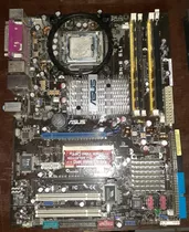 Placa Mãe + Core 2 Quad Q6600 + 8gb De Ram  