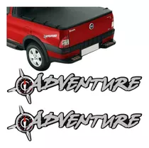 Adesivo Emblema Adventure Fiat Strada Palio Doblo Par