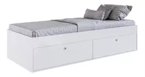 Cama 1.5 Plazas Con 4 Puertas Latino Blanco