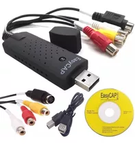 Capturadora De Video Y Audio Usb 2.0 Convierte Tus Vhs A Dvd