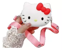 Cartera Bandolera Niñas Hello Kitty Blanca