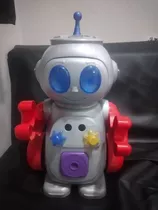 Brinquedo Robô De Empurrar 