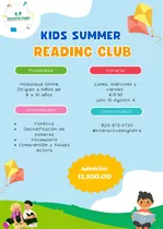 Club De Lectura En Inglés Para Niños