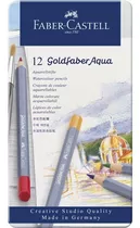 12 Lápices Acuarelables Goldfaber - Faber Castell 