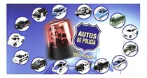 Autos De Policía - Colección Revista + Miniatura - 3 Modelos