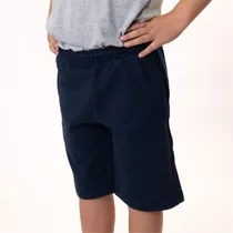 Pantalon Corto Short Bermuda Rustico Uniforme P/niño. Unisex