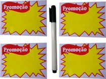 50 Plaquinha Supermercado Editável/reutilizável/9x7/oupr