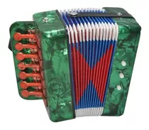 Acordeon Infantil Memphis Stp102 2 Bajos / 7 Teclas