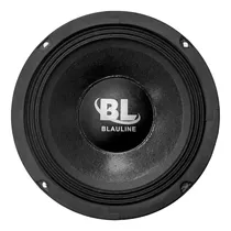 Woofer Medio Blauline 6 Pulgadas 60 Watts Rms 150 W 8 Ohm Color Negro