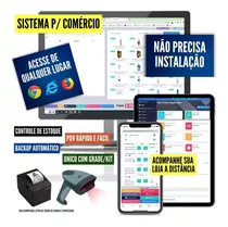 Sistema Pdv E Estoque Com Frente De Caixa Promoção Completo