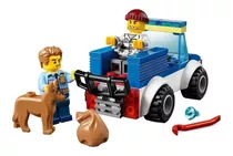 Blocos De Montar Legocity Police Dog Unit 67 Peças Em Caixa