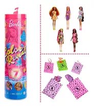 Barbie Color Reveal Frutas Doces 7 Surpresas Sweet Fruit  