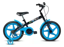 Bicicleta Infantil Verden Rock Aro 16 Cor Preto/azul