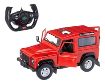 Land Rover Defender Auto Radio Control 1/14 Rastar Rojo