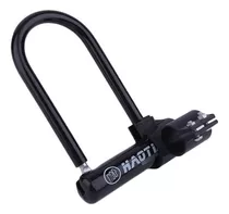 Candado Para Bicicleta U Lock Antirrobo Traba Rueda Tipo U  Color Negro