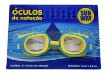 Óculos Infantil De Natação 04-12 Anos Conforto Segurança Cor Azul-claro