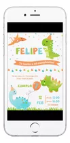 Invitación Cumpleaños Digital Todas Las Temáticas