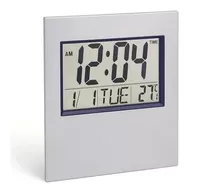 Reloj Digital Cuadrado De Mesa Y Pared Con Fecha Y Temperatura