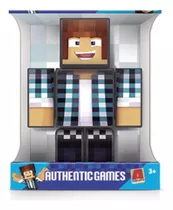 Boneco Articulado Authentic Games Minecraft Algazarra - 35cm