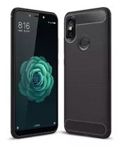 Funda Tpu Carbono Rugged Para Xiaomi Redmi 6 6a 5 Mi A1