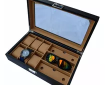 Organizador De Relojes Y Lentes Calidad Premium