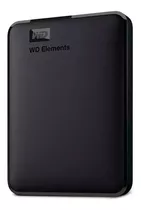 Hd 1tb Usb 3.0 Externo Wd Wdbuzg0010bbk 2,5' Novo Elements