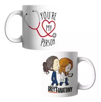 Taza De Greys Anatomy Serie Medico Doctor Ceramica Premium